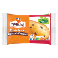 Madeleine pépites de chocolat