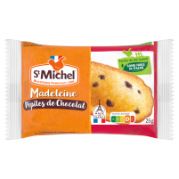 Madeleine pépites de chocolat