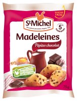 Madeleines pépites de chocolat  