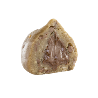 Cookie fourré cacao noisettes cru