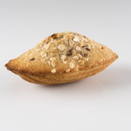 Madeleine céréales et miel 