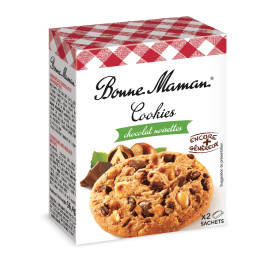 Cookies choco noisettes x 2-56.4g